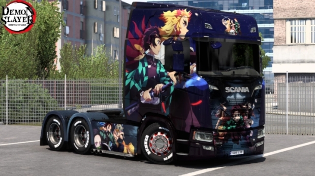 ETS2 - Scania Demon Slayer Skin