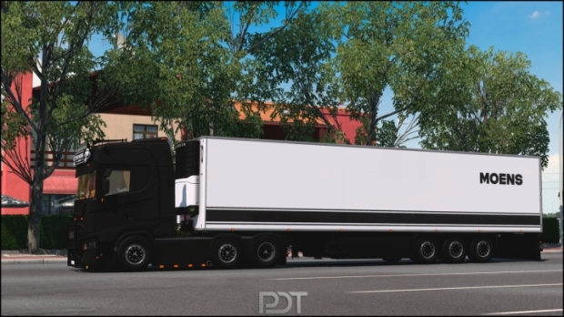 ETS2 - Scania S650 + Trailer Zino Moens Transport