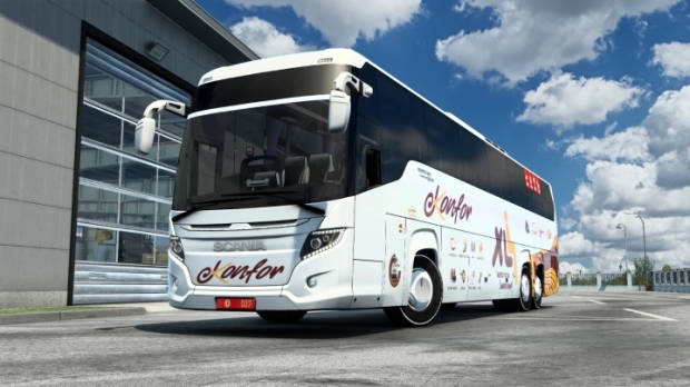 ETS2 - Scania Touring HD Konfor Seyahat Skin