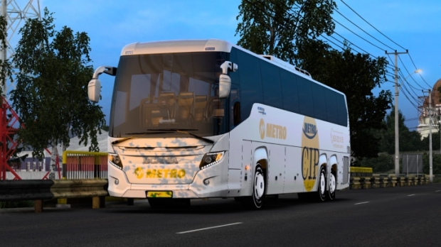 ETS2 - Scania Touring Metro CIP Skin
