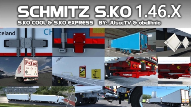 ETS2 - Schmitz S.KO Trailer
