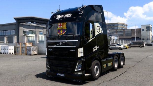 ETS2 - Sticker Glass Barcelona V1.0