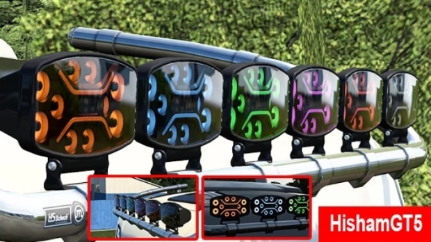 ETS2 - Strands Dark Knight LED Lamp Pack V1.0