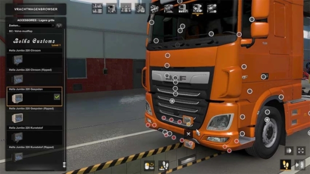 ETS2 - Tuning Slots for All SCS Trucks