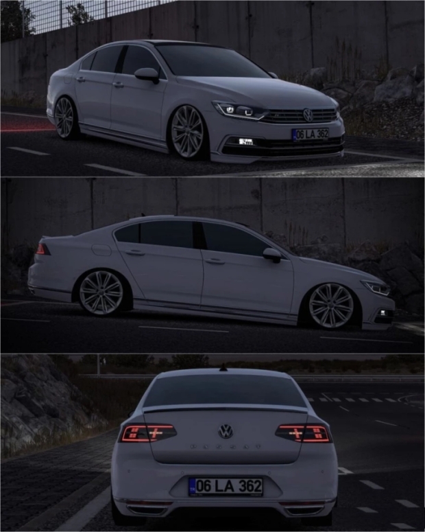 ETS2 - Volkswagen Passat B8 (Fixed)