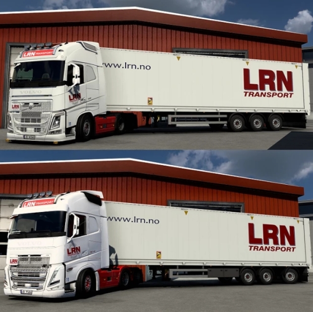 ETS2 - Volvo FH LRN Transport Combo Skin Pack