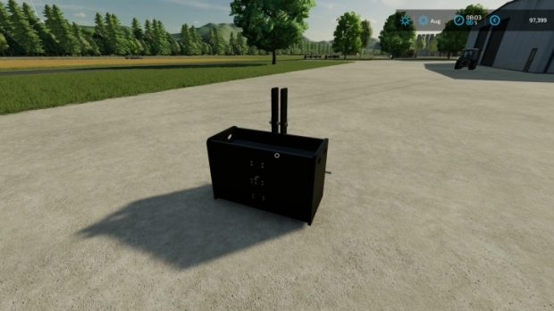 FS22 - 1100kg Selfmadeweight V1.0