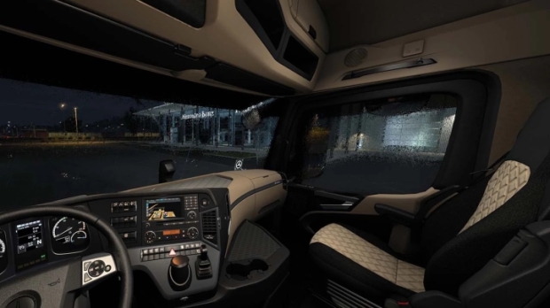 ETS2 - Actros Plus MP4 Cabin Overhaul V1.1.7