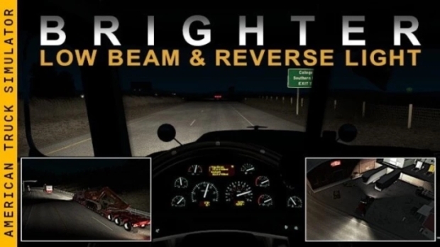 ATS - Brighter Low Beam & Reverse Lights V1.2.11