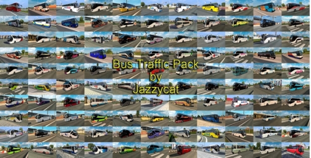ETS2 - Bus Traffic Pack V16.2
