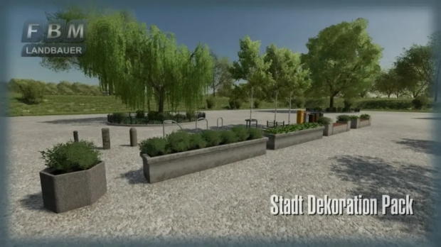 FS22 - City Deco Pack V1.1