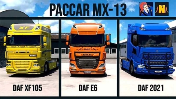 ETS2 - DAF Paccar MX-13 Sound V2.5.1