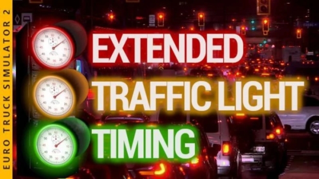 ETS2 - Extended Traffic Light Timing V1.3.7