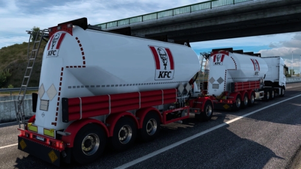 ETS2 - Feldbinder Eut KFC 2018 Skin V1.0 | Euro Truck Simulator 2 ...