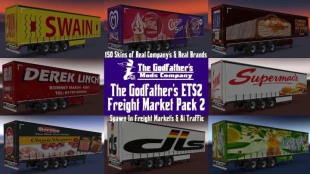ETS2 - Freight Market Trailer Pack 2 V1.0
