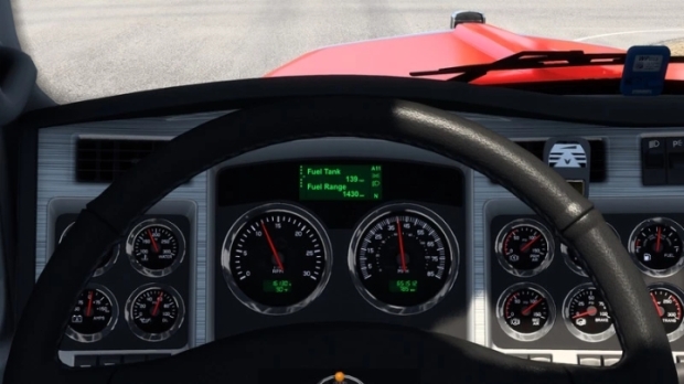 ATS - Kenworth W900 Improved Dashboard V1.1