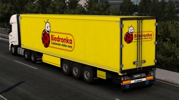 ETS2 - Krone Cool Liner Biedronka Skin V1.0