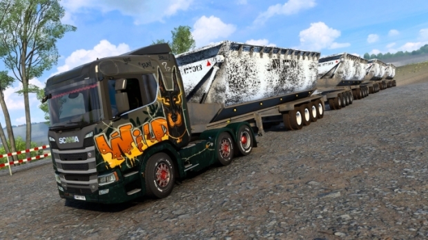 ETS2 - Long Vessel Trailer