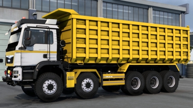 ETS2 - MAN TGS Euro 5 Reworked Spec V3 Truck