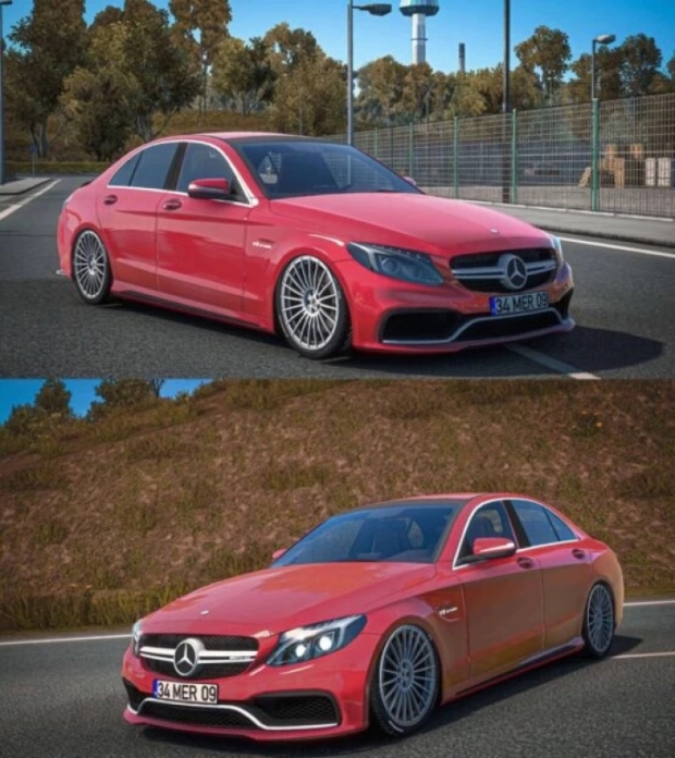 ETS2 - Mercedes AMG C63 S 2017