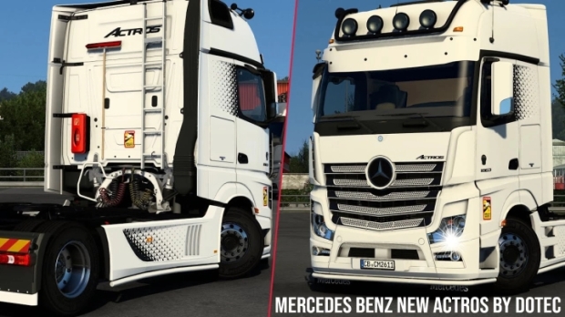 ETS2 - Mercedes-Benz New Actros by Dotec V1.1