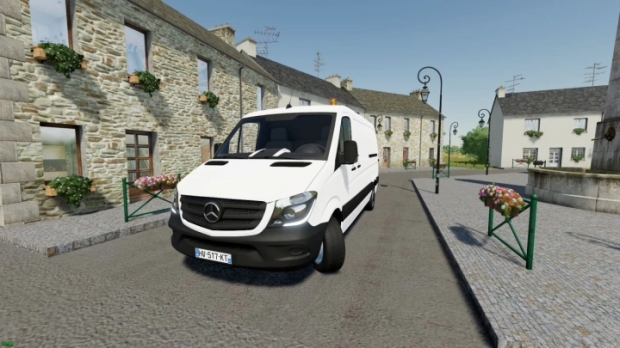 FS22 - Mercedes-Benz Sprinter 2014 Travaux Publics V1.0