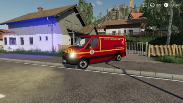 FS19 - Mercedes Benz Sprinter 313.CDI VTU Sdis80 V2.0 | Farming ...