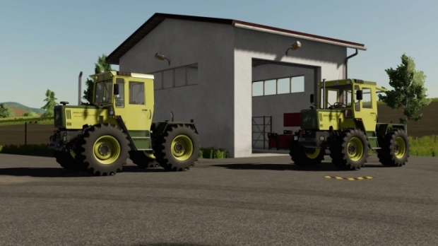 FS22 - Mercedes-Benz Trac 800-900 Beta V1.0