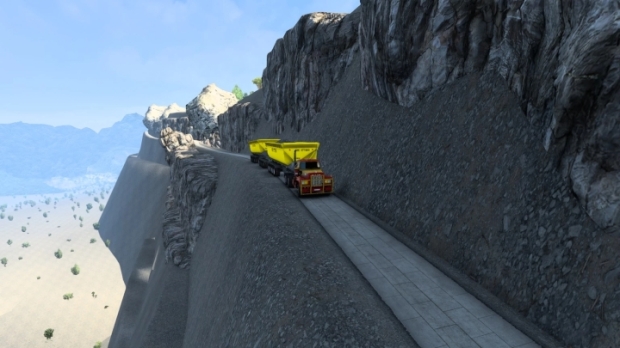 ETS2 - New Addon Extreme Road Map with Map Sitinjau Lauik V10