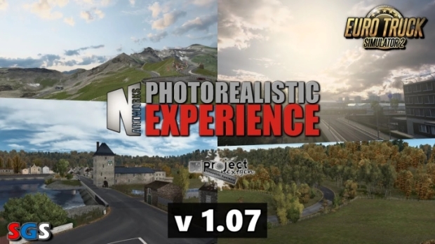 ETS2 - Project Next-Gen and PBR Road Pack V1.07