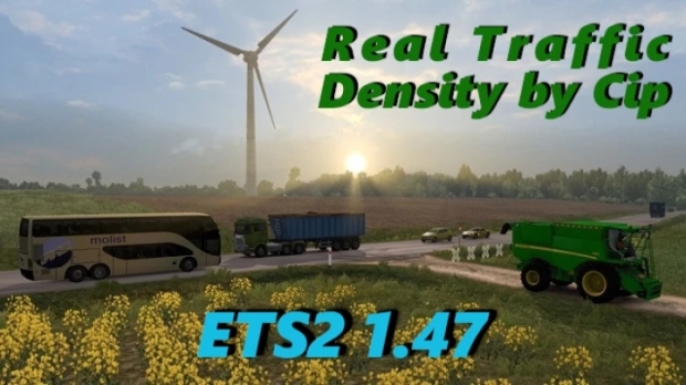 ETS2 - Real Traffic Density V1.47.a