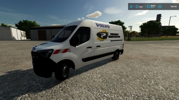 FS22 - Renault Master IV Volvo V1.0 | Farming Simulator 22 | Mods.club