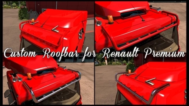 ETS2 - Roofbar for Renault Premium V2.0