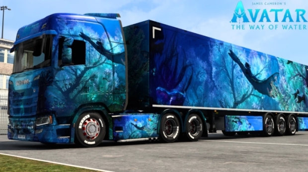 ETS2 - Scania Avatar The Way of Water Skin