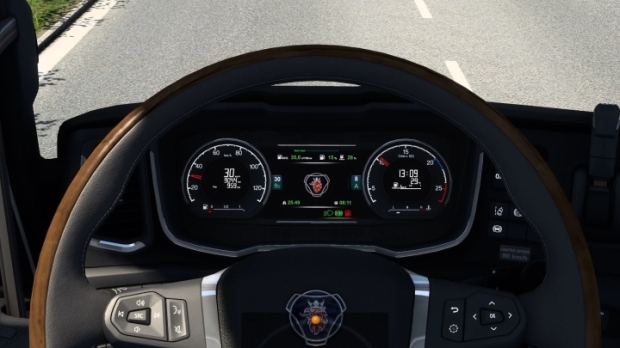 ETS2 - Scania NG Improved Dashboard V4.1