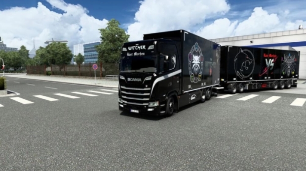 ETS2 - Scania Witcher Combo Skin Pack V1.0