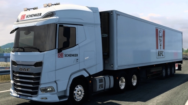 ETS2 - Schwarzmuller Refrigerated KFC 2018 V1.0