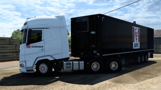ETS2 - Schwarzmuller Refrigerated KFC 2018 V2.0