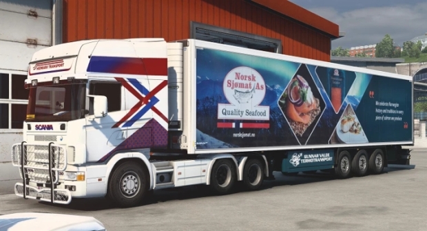 ETS2 - SCS Krone Cool Liner Gunnar Valde Termotransport Skin