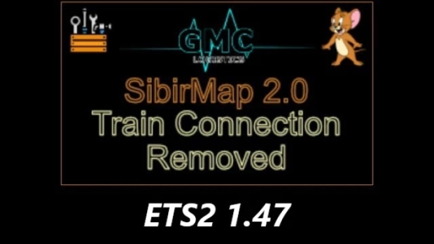 ETS2 - SibirMap 2 Train Connection Removed V1.0