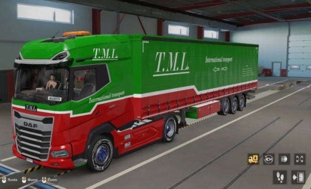 ETS2 - Skin DAF XG+ TML