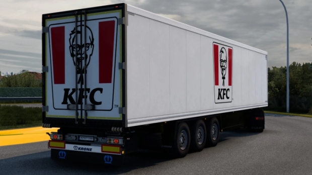 ETS2 - Skin Krone Cool Liner KFC 2018 V1.0