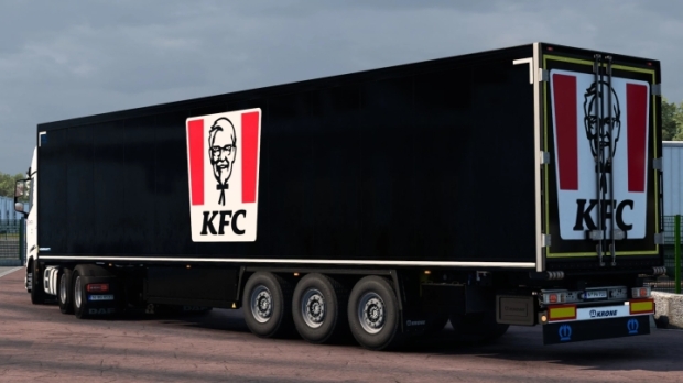 ETS2 - Skin Krone Cool Liner KFC 2018 V2.0