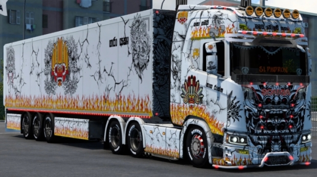 ETS2 - Sri Lanka Yaka Skin V2.0