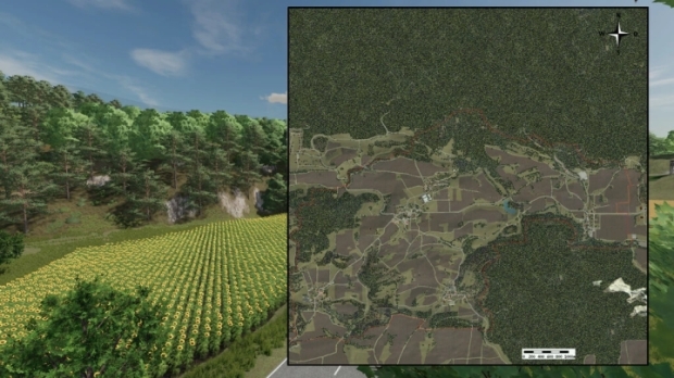 FS22 - Suedharz Map V1.2.0.1