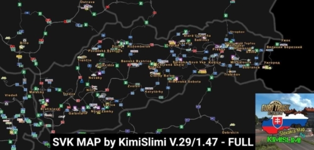 ETS2 - SVK MAP V29