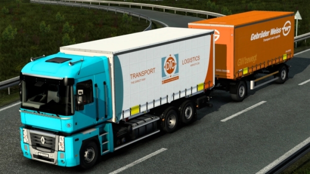 ETS2 - Swap Body Addon For Renault Magnum By Knox V1.2