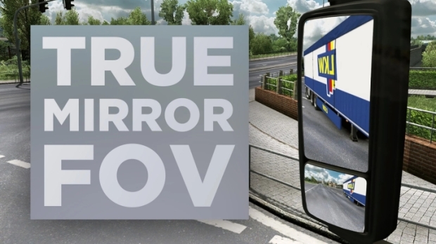 ETS2 - True Mirror FOV