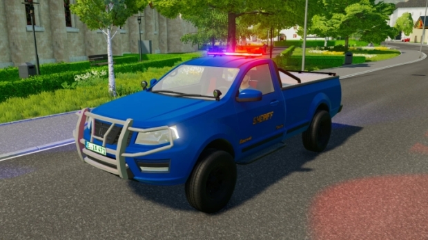 FS19 - 2017 Pickup Police V1.5 | Farming Simulator 19 | Mods.club