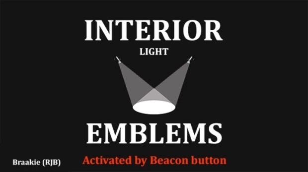 ETS2 - Addon for Emblems and Cabin Lighting for Trucks V9.7